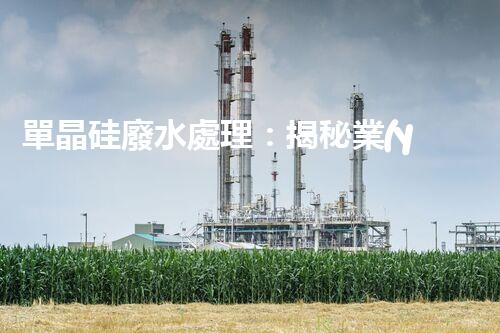 單晶硅廢水處理：揭秘業(yè)內(nèi)領(lǐng)先的技術(shù)和創(chuàng)新方法？